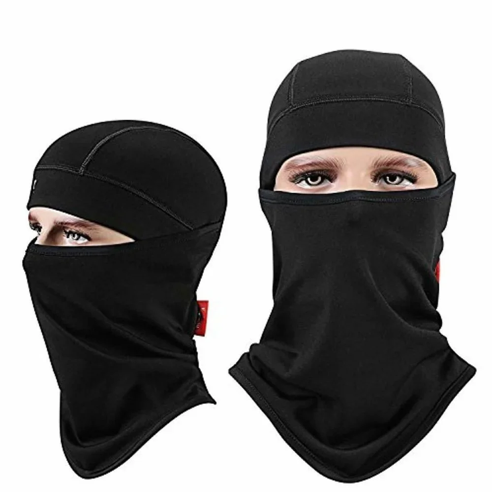 Maoko Thin Hood Balaclava,Ski Face Mask Balaclava - Black